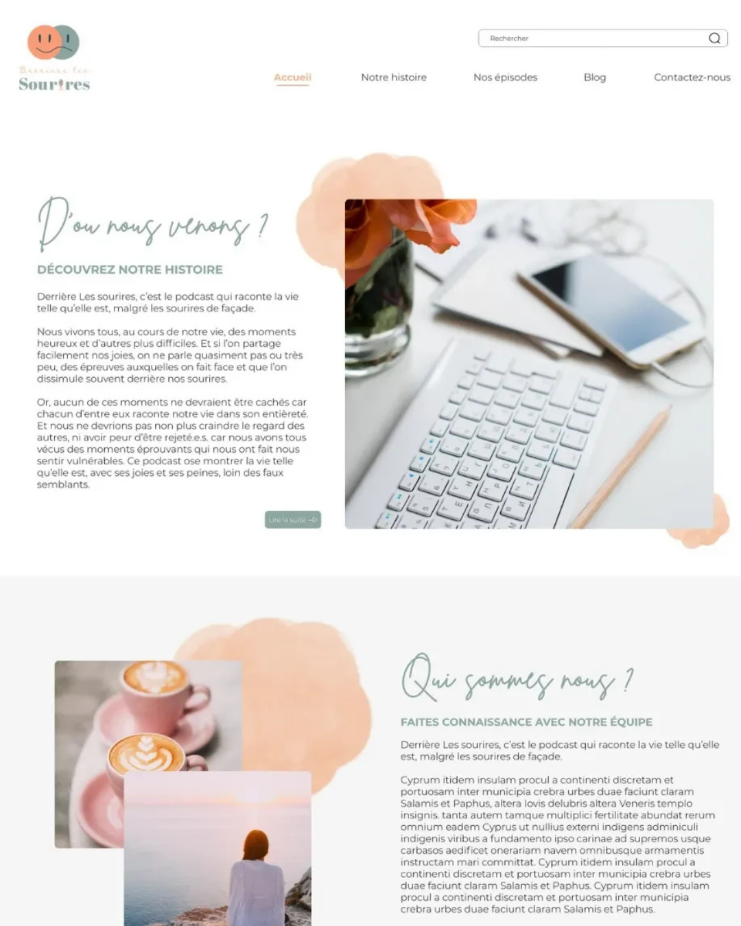 Derrière les sourires